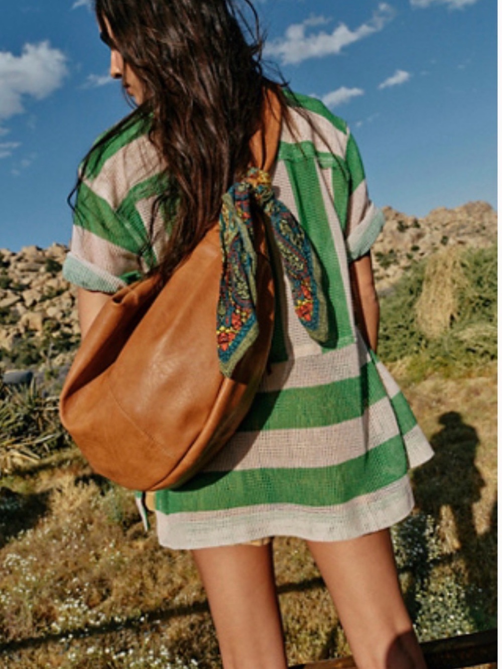 Free People Slouchy Carryall in Conjac